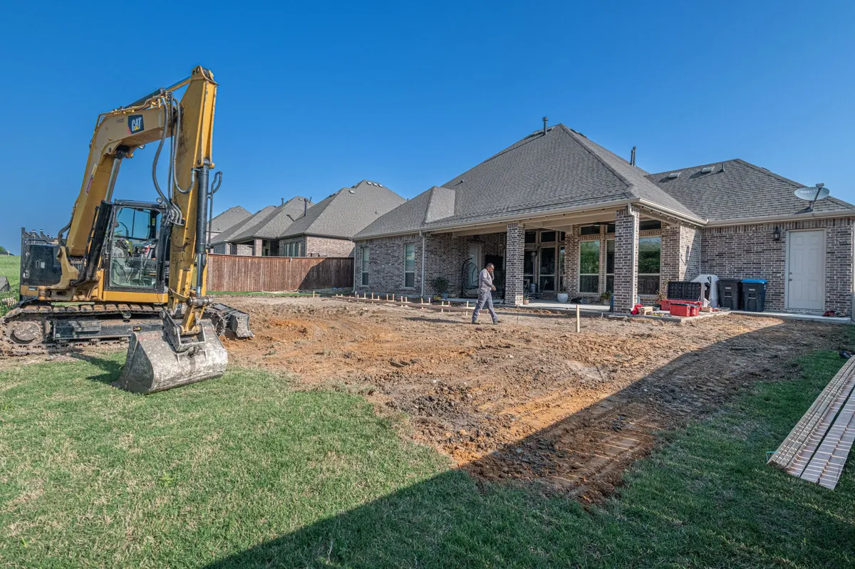 backyard swimming pool renovation