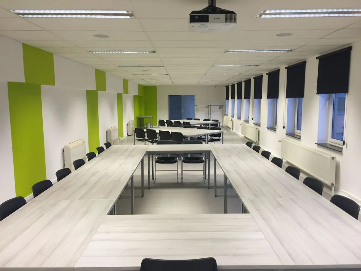 modular office setup